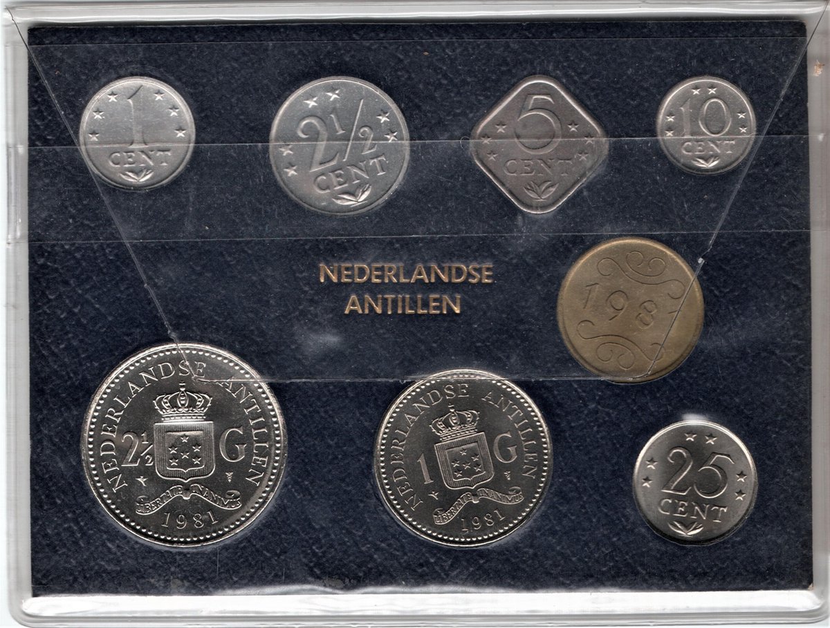 Nederlandse Antillen Muntset 1981